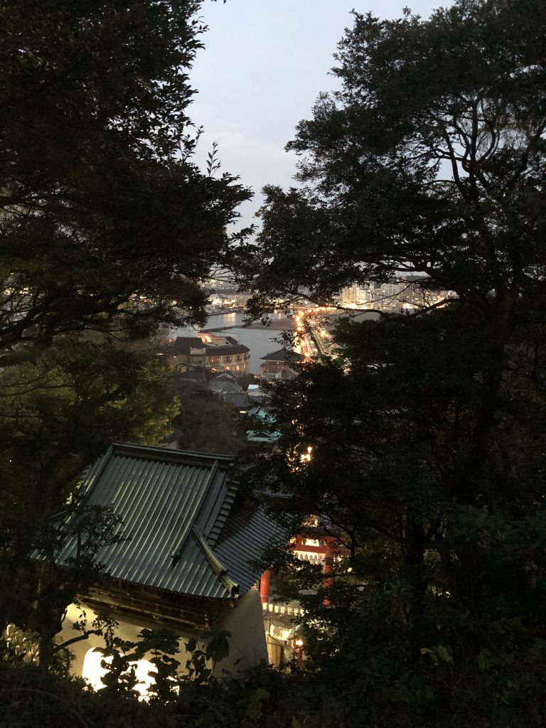 江島神社からの景色