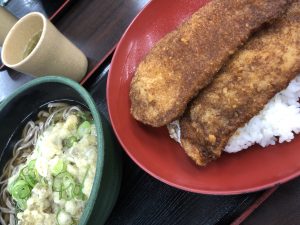 越前そば＆ソースカツ丼