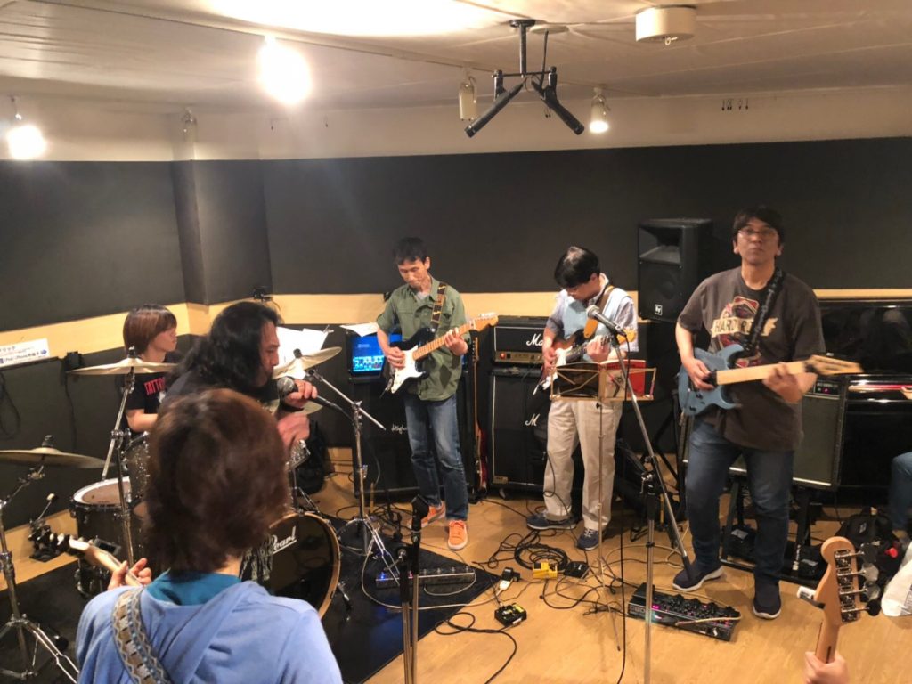 ギター＆ベース＆ドラム教室合同発表会